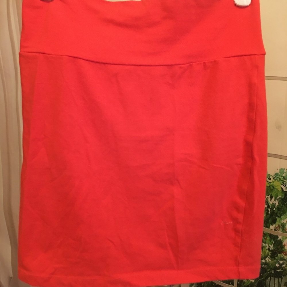 Small Red Short Skirt